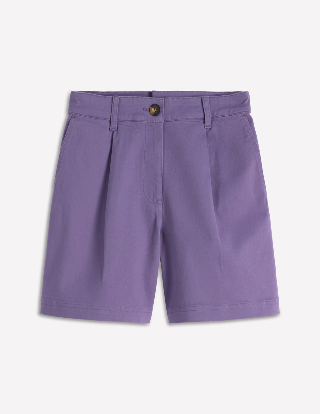 Chino Shorts-Purple Thistle