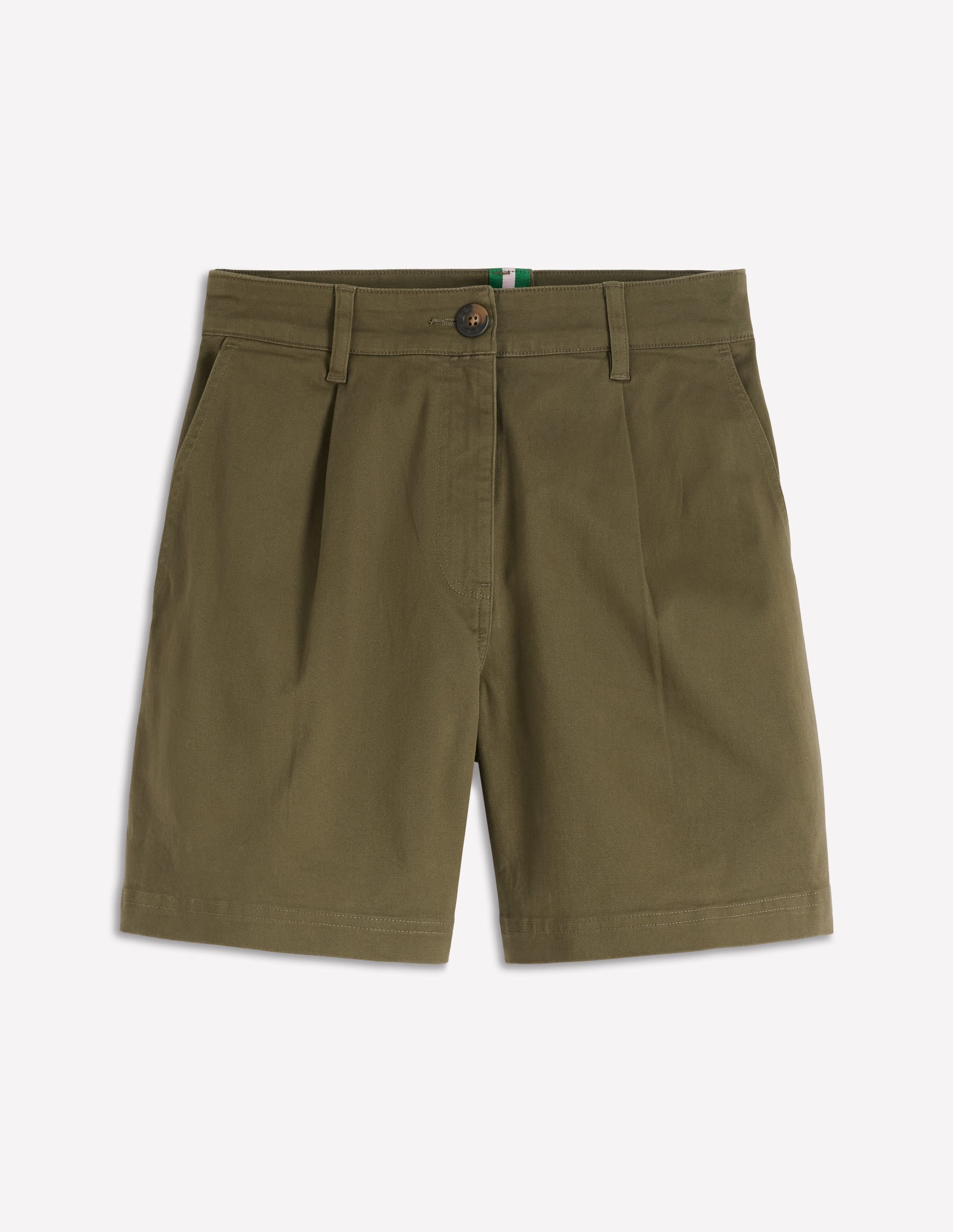 Chino Shorts-Woodland Green