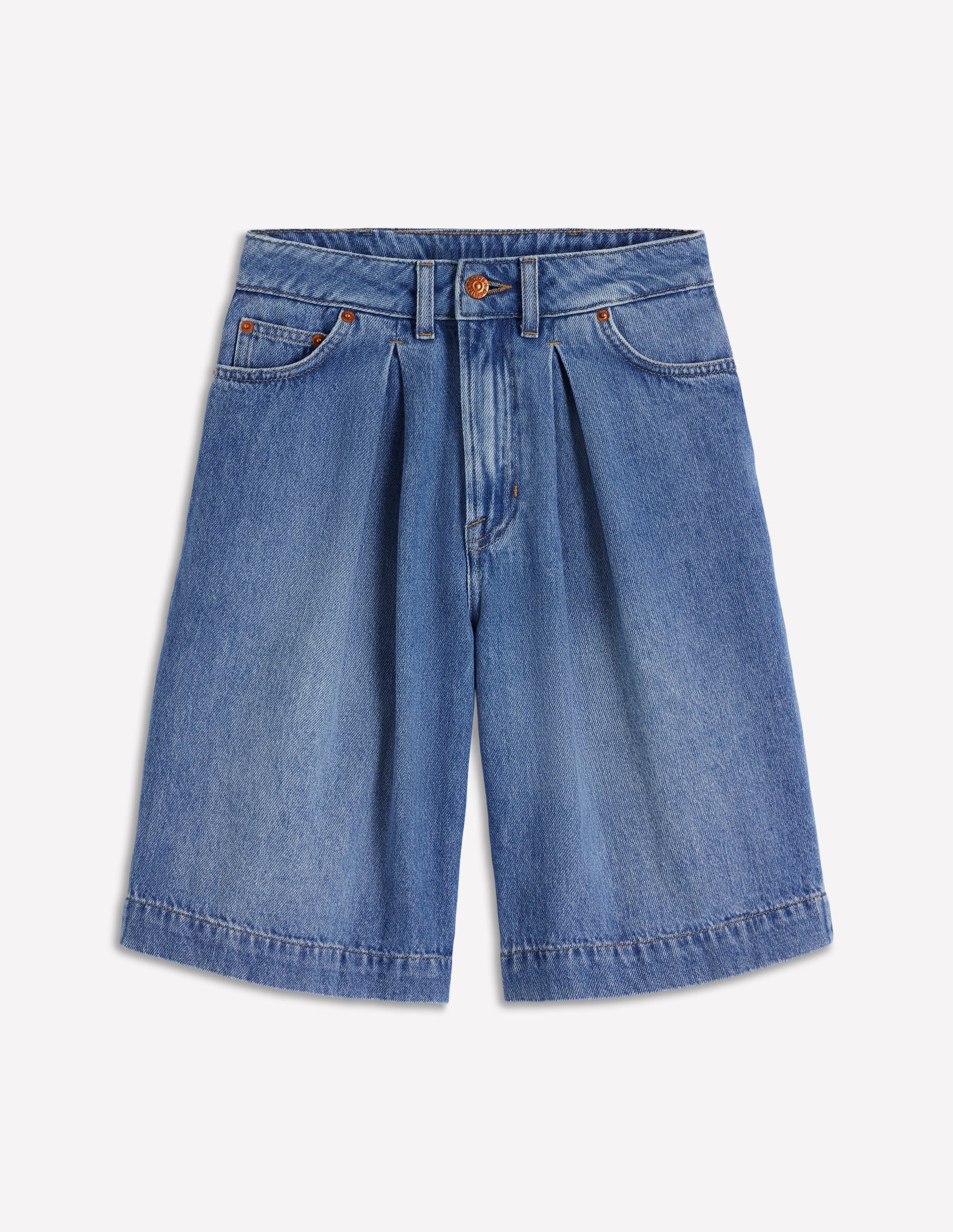 Denim Bermuda Short-Light Vintage